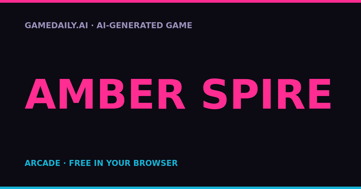 Amber Spire — AI game thumbnail