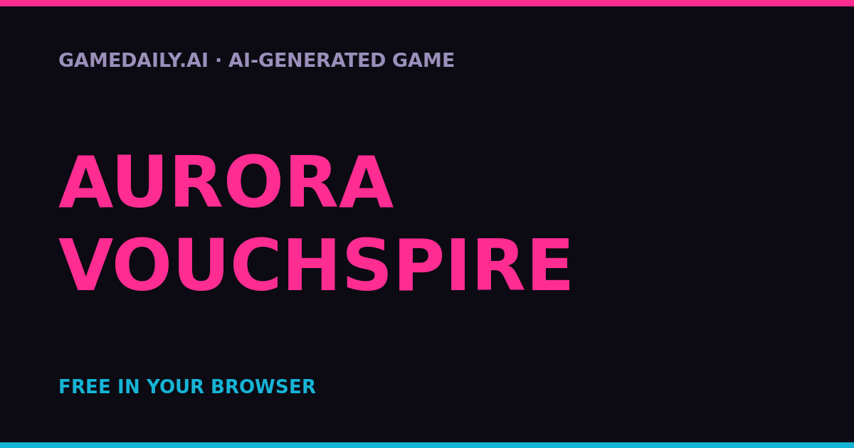 Aurora Vouchspire — AI game thumbnail