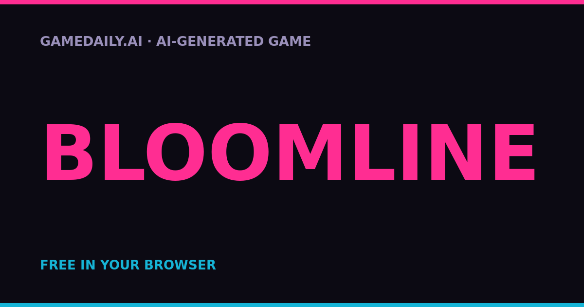 Bloomline — AI game thumbnail