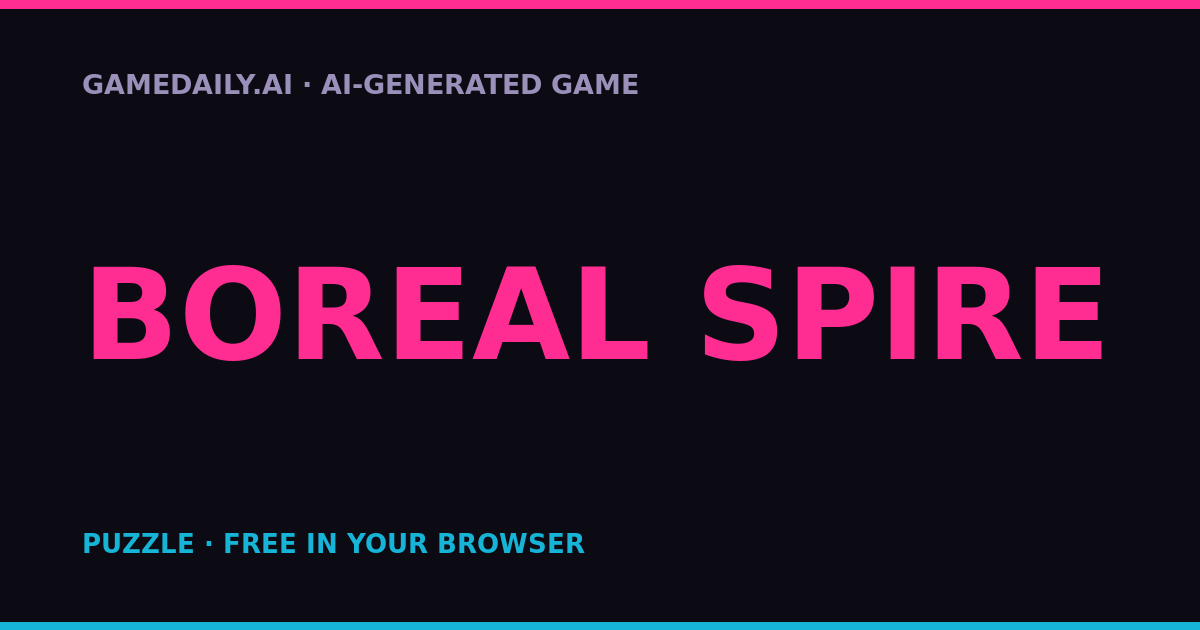 Boreal Spire — AI game thumbnail