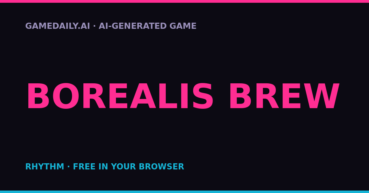Borealis Brew — AI game thumbnail