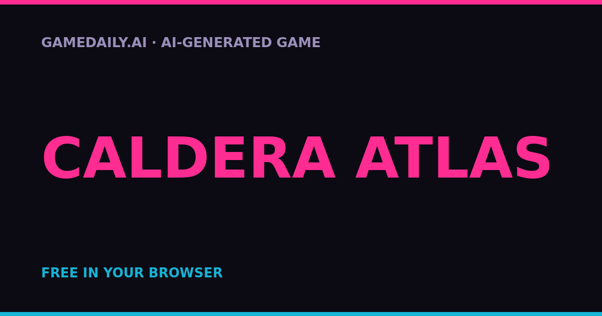 Caldera Atlas — AI game thumbnail