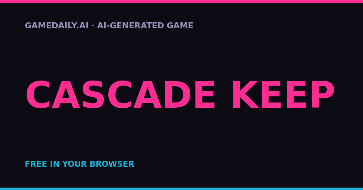 Cascade Keep — AI game thumbnail