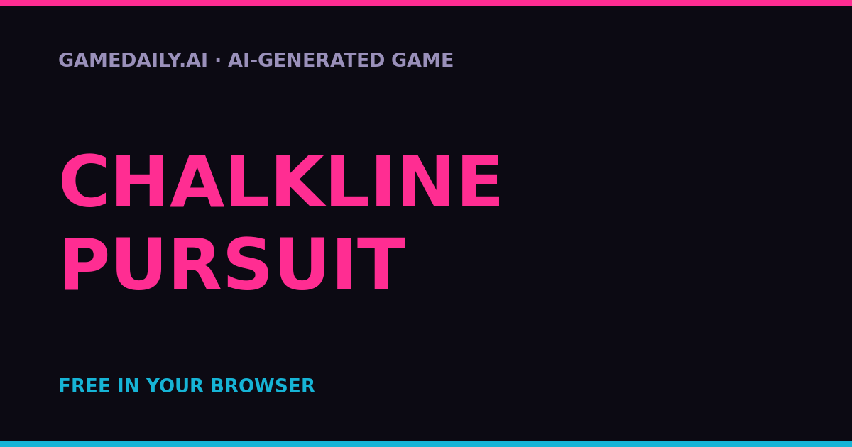 Chalkline Pursuit — AI game thumbnail