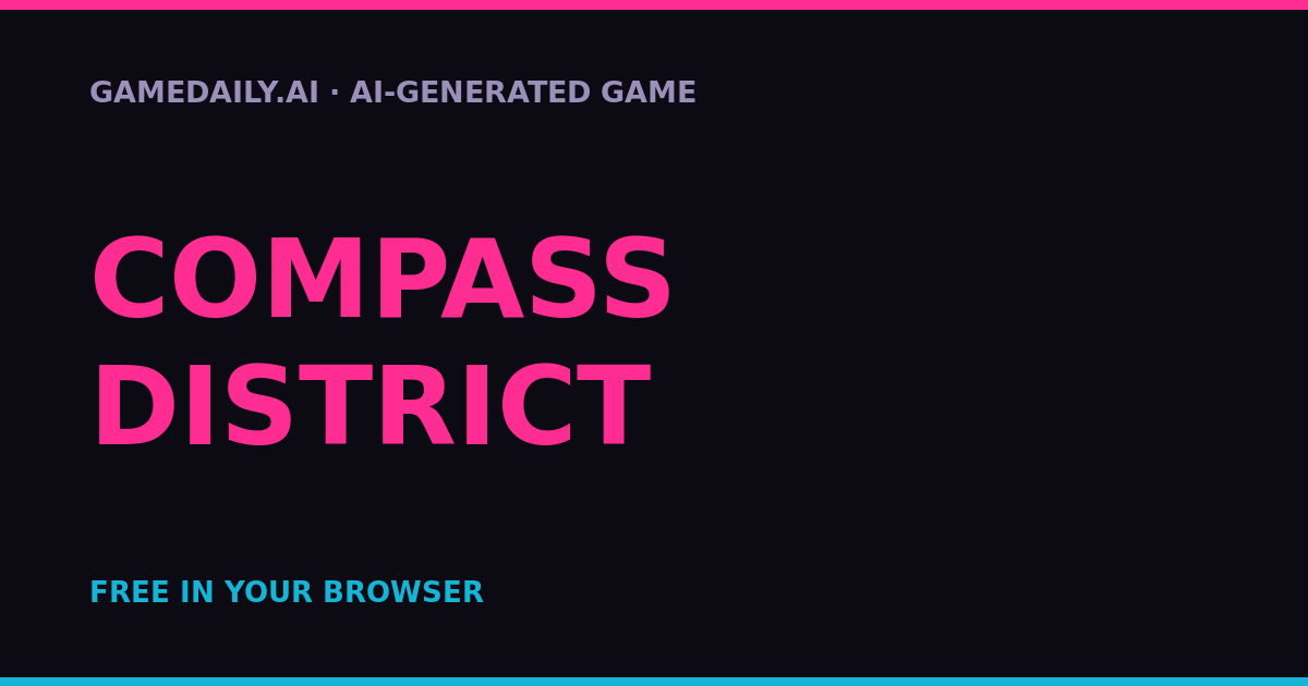 Compass District — AI game thumbnail