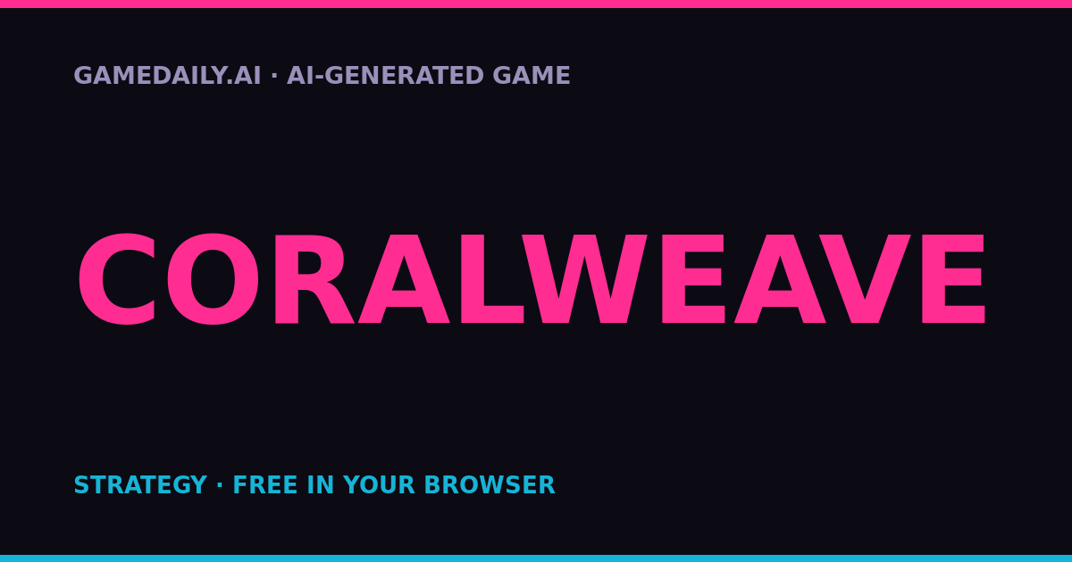 Coralweave — AI game thumbnail