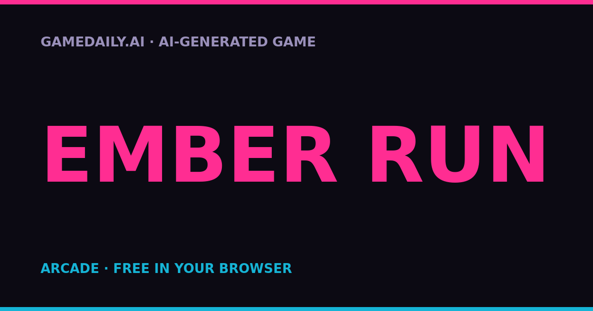 Ember Run — AI game thumbnail