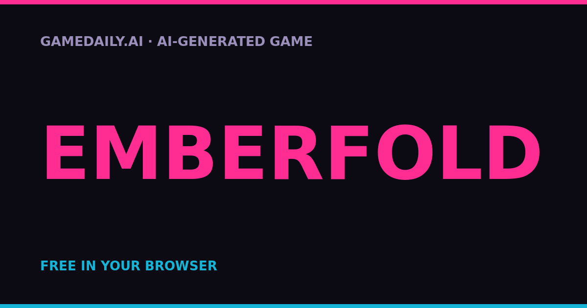 Emberfold — AI game thumbnail