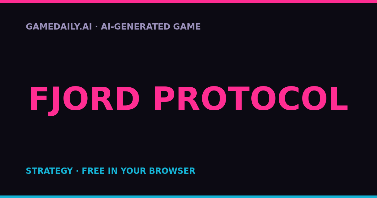 Fjord Protocol — AI game thumbnail