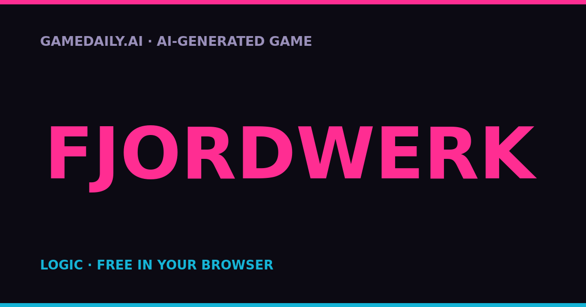 Fjordwerk — AI game thumbnail