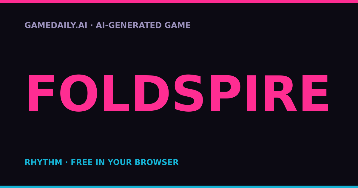 Foldspire — AI game thumbnail