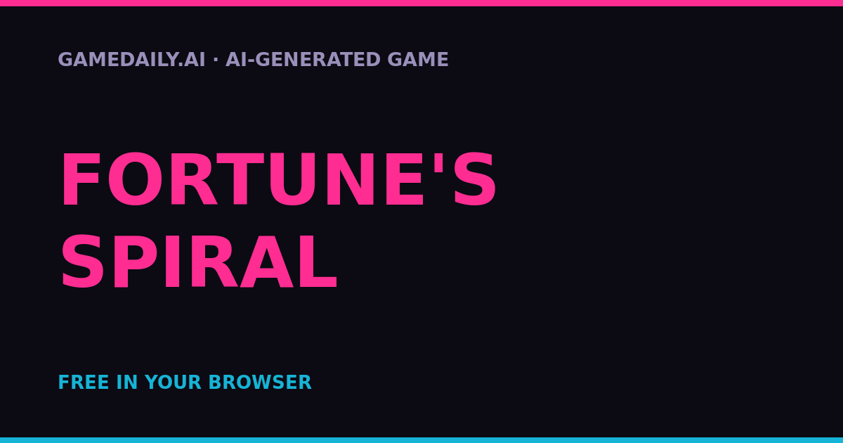 Fortune's Spiral — AI game thumbnail