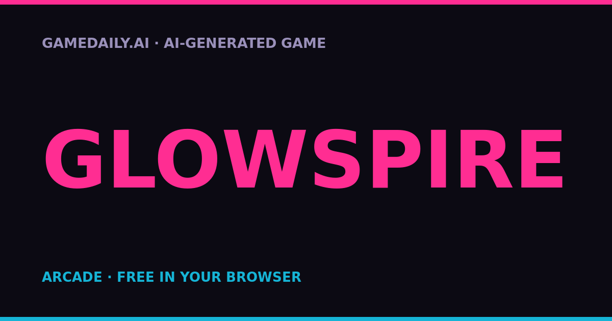 Glowspire — AI game thumbnail