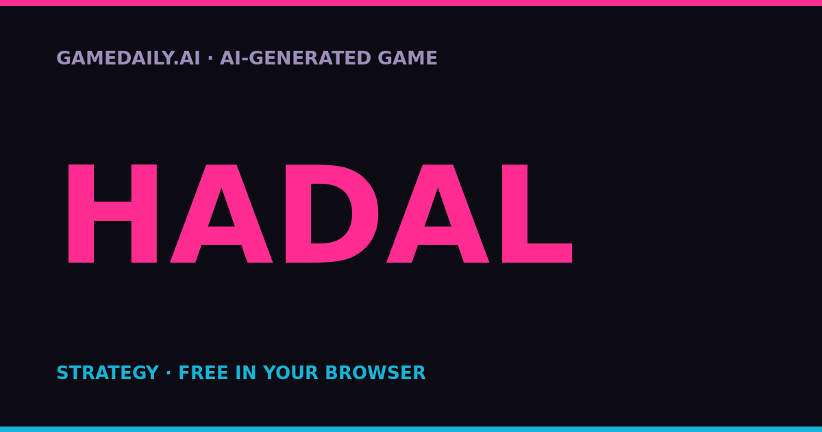 Hadal — AI game thumbnail