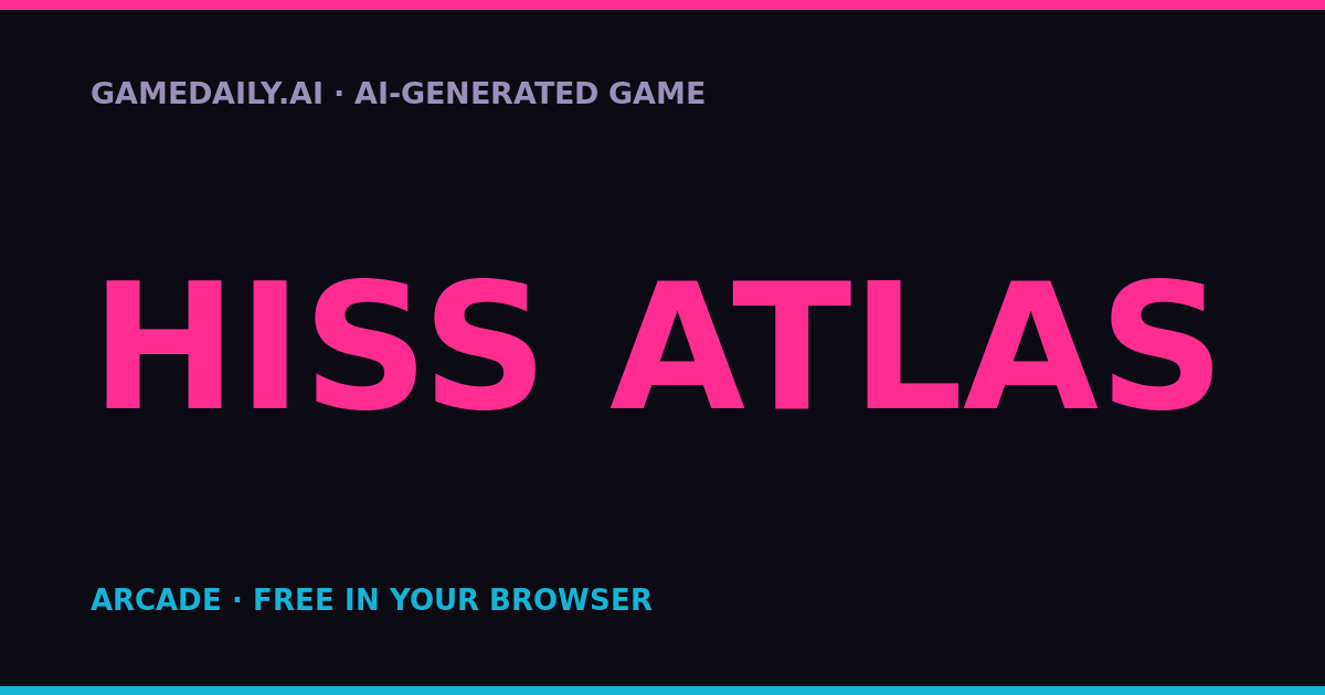 Hiss Atlas — AI game thumbnail
