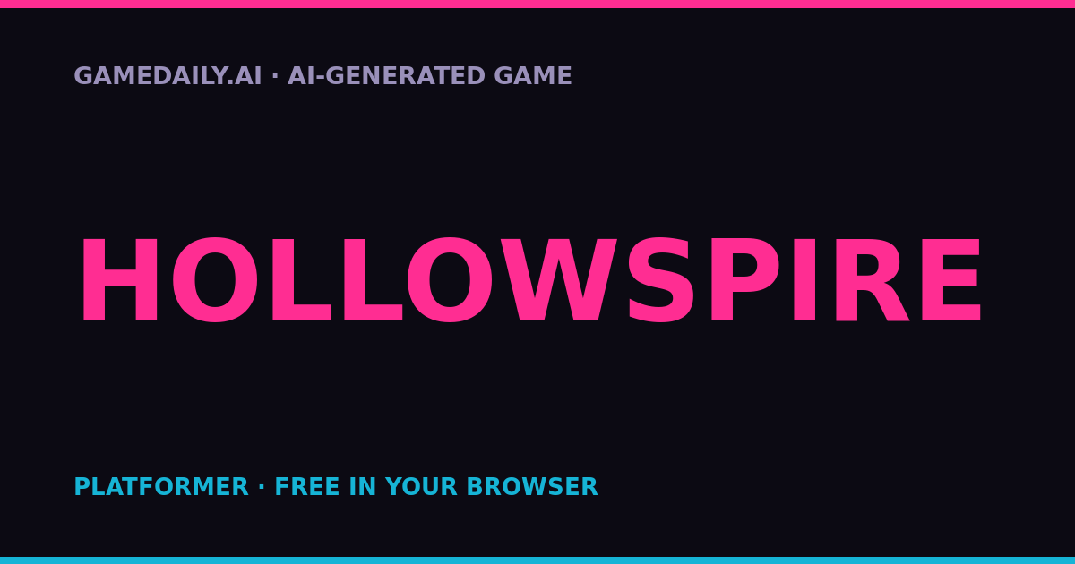 Hollowspire — AI game thumbnail