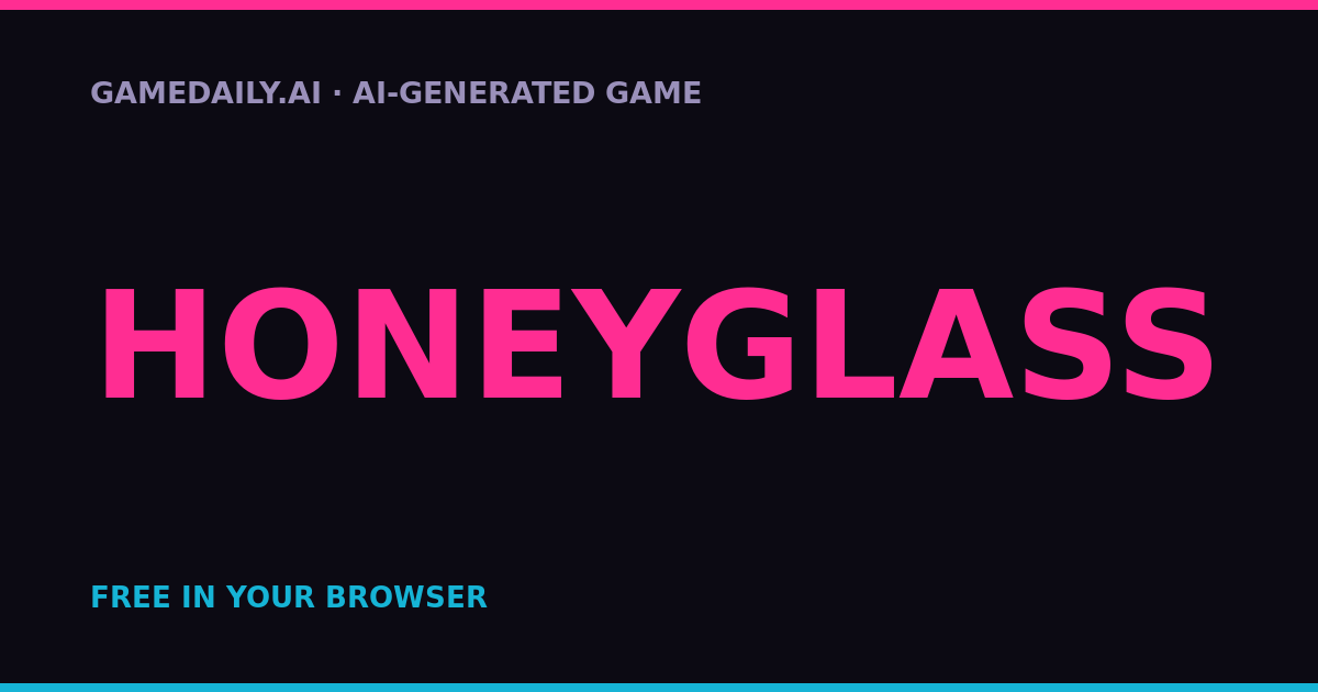 Honeyglass — AI game thumbnail