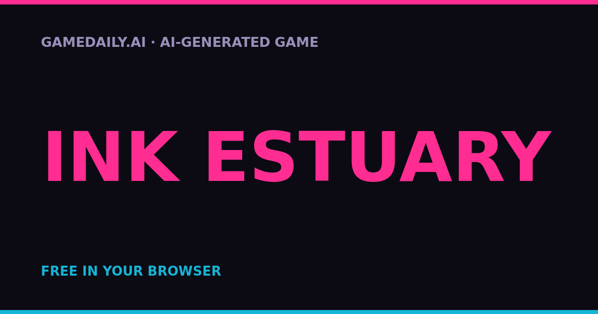 Ink Estuary — AI game thumbnail