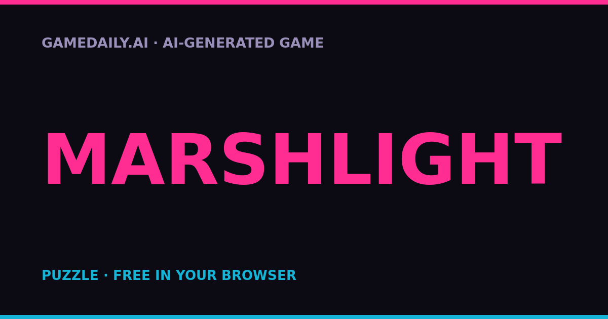 Marshlight — AI game thumbnail