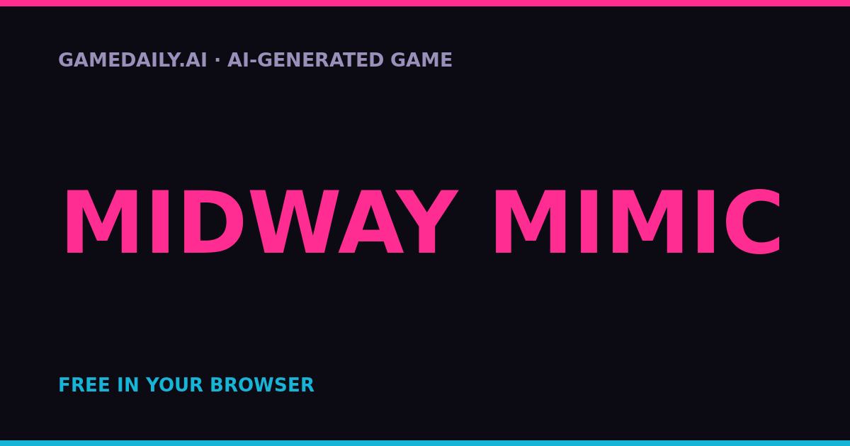 Midway Mimic — AI game thumbnail
