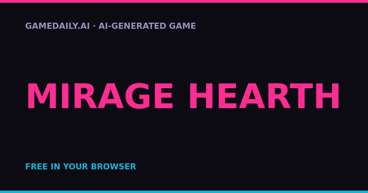 Mirage Hearth — AI game thumbnail