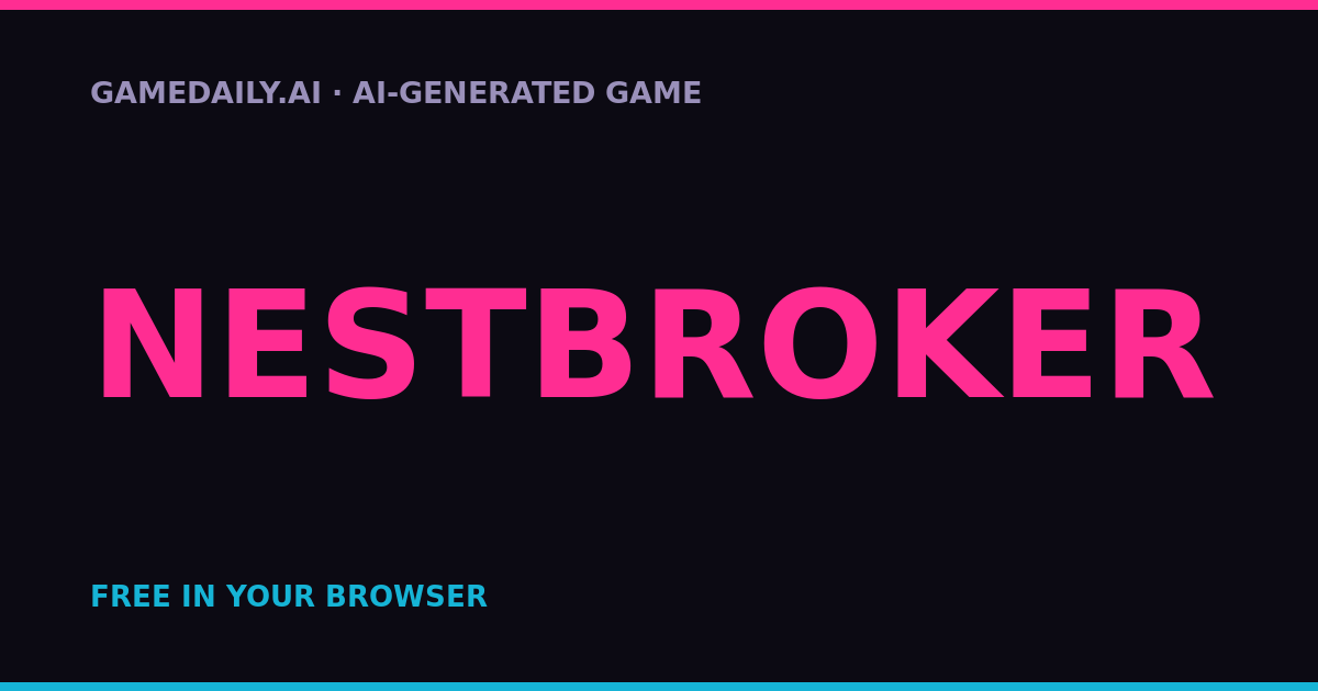 Nestbroker — AI game thumbnail