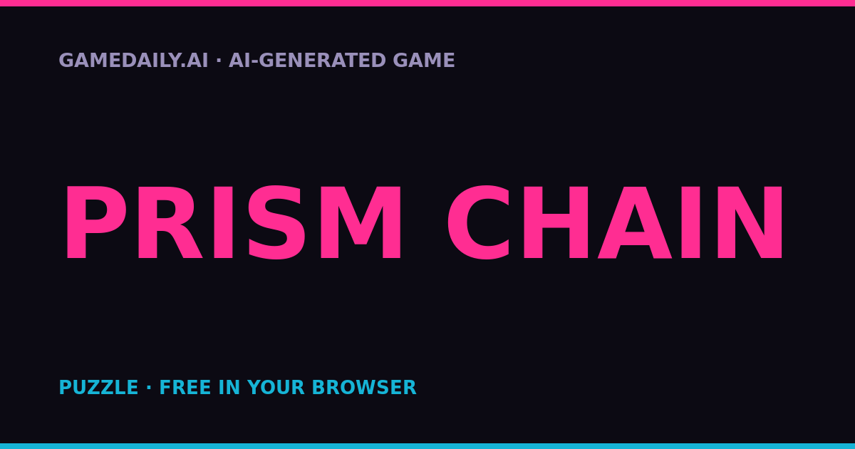 Prism Chain — AI game thumbnail