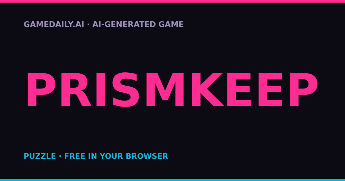Prismkeep — AI game thumbnail