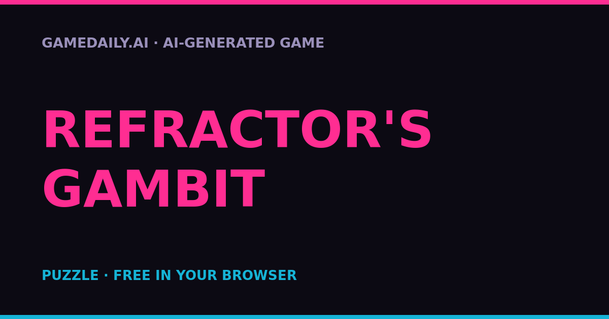 Refractor's Gambit — AI game thumbnail