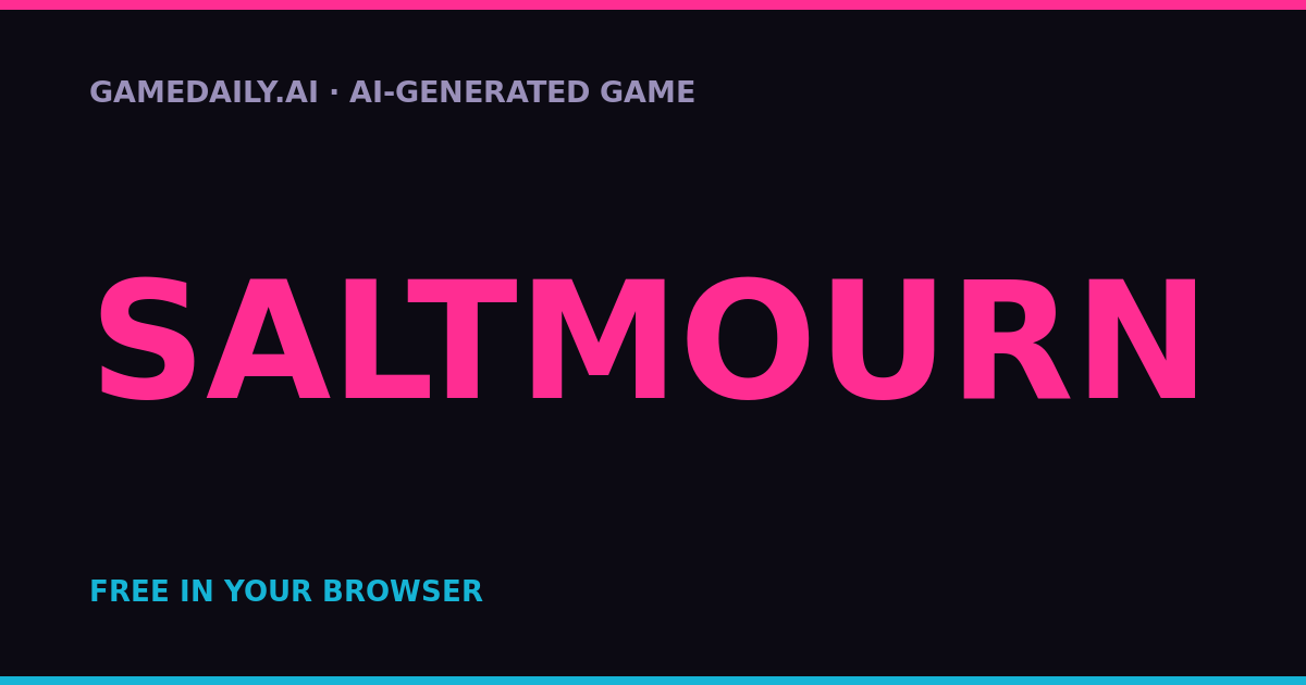 Saltmourn — AI game thumbnail