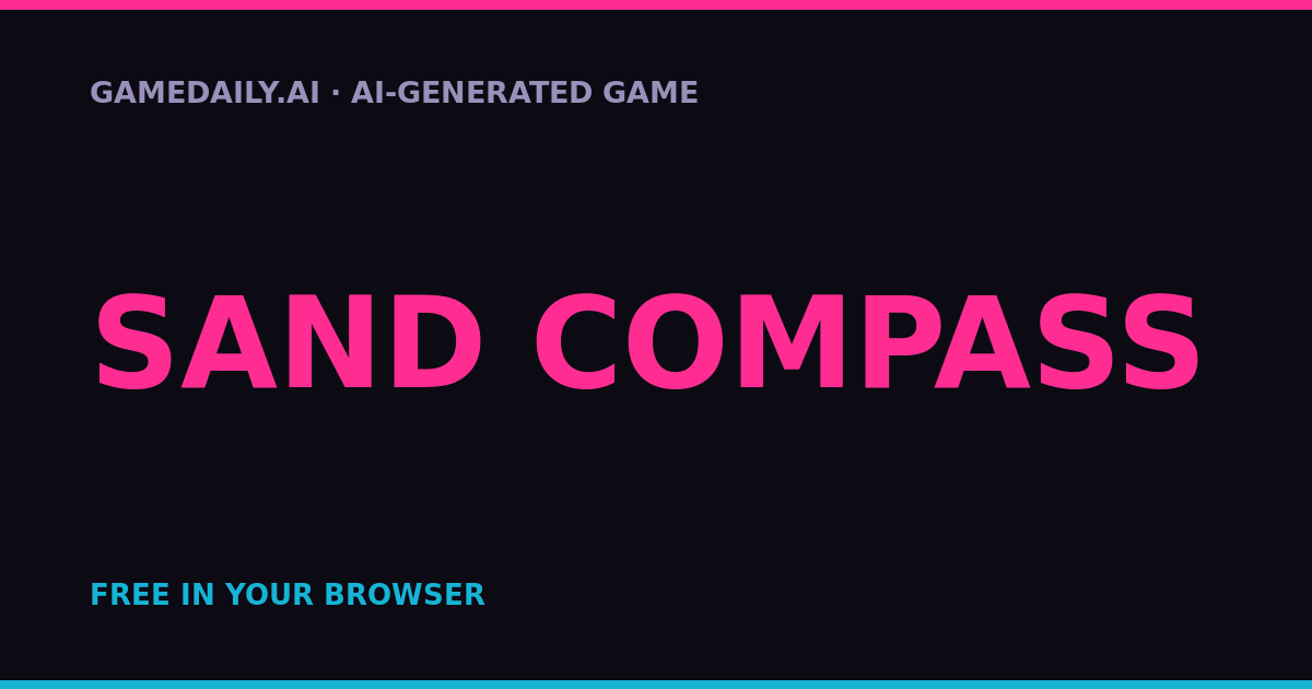 Sand Compass — AI game thumbnail