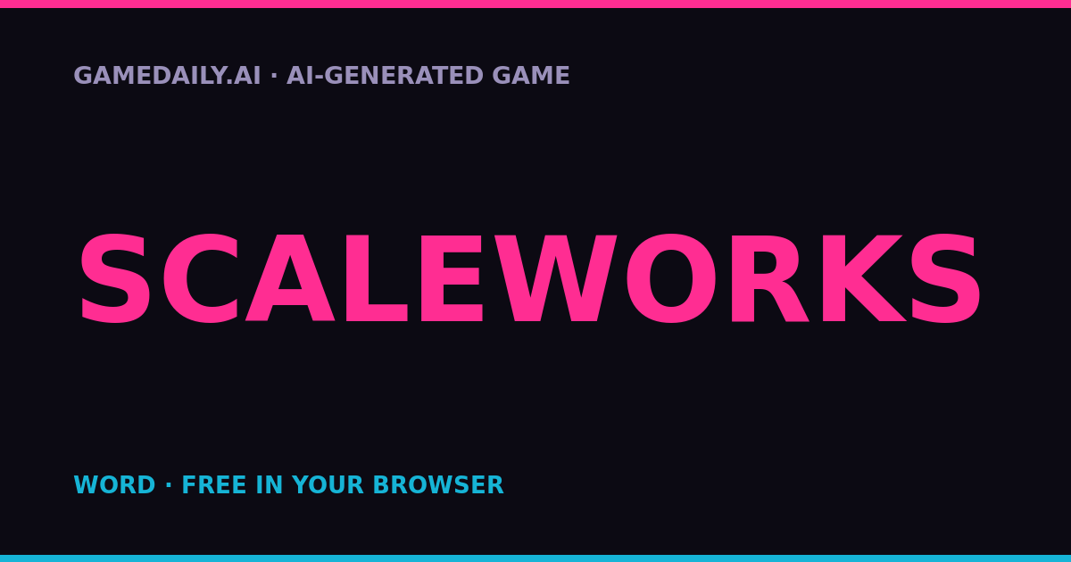 Scaleworks — AI game thumbnail