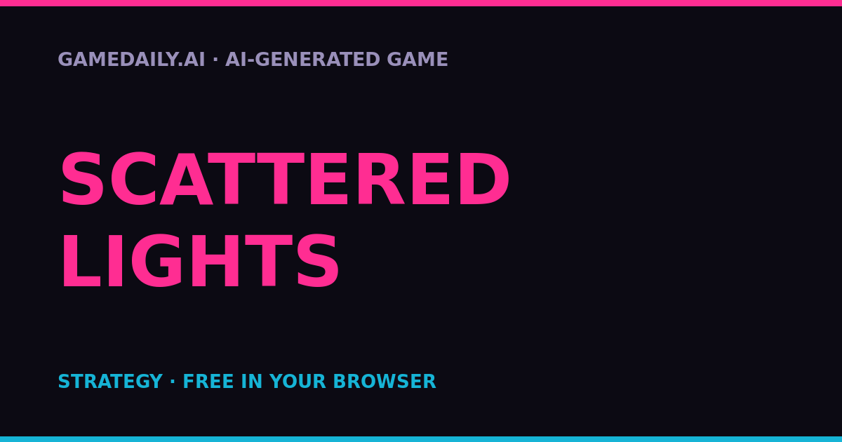 Scattered Lights — AI game thumbnail