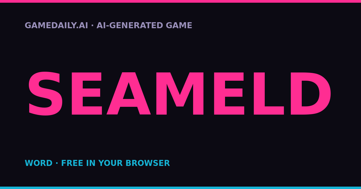 Seameld — AI game thumbnail