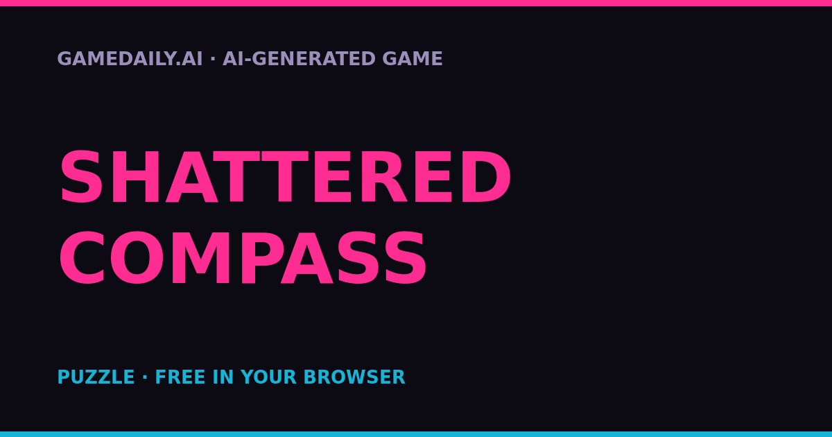 Shattered Compass — AI game thumbnail