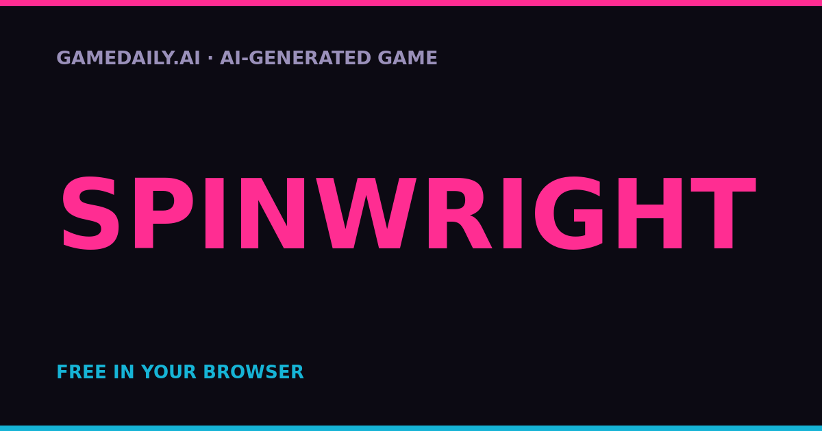 Spinwright — AI game thumbnail