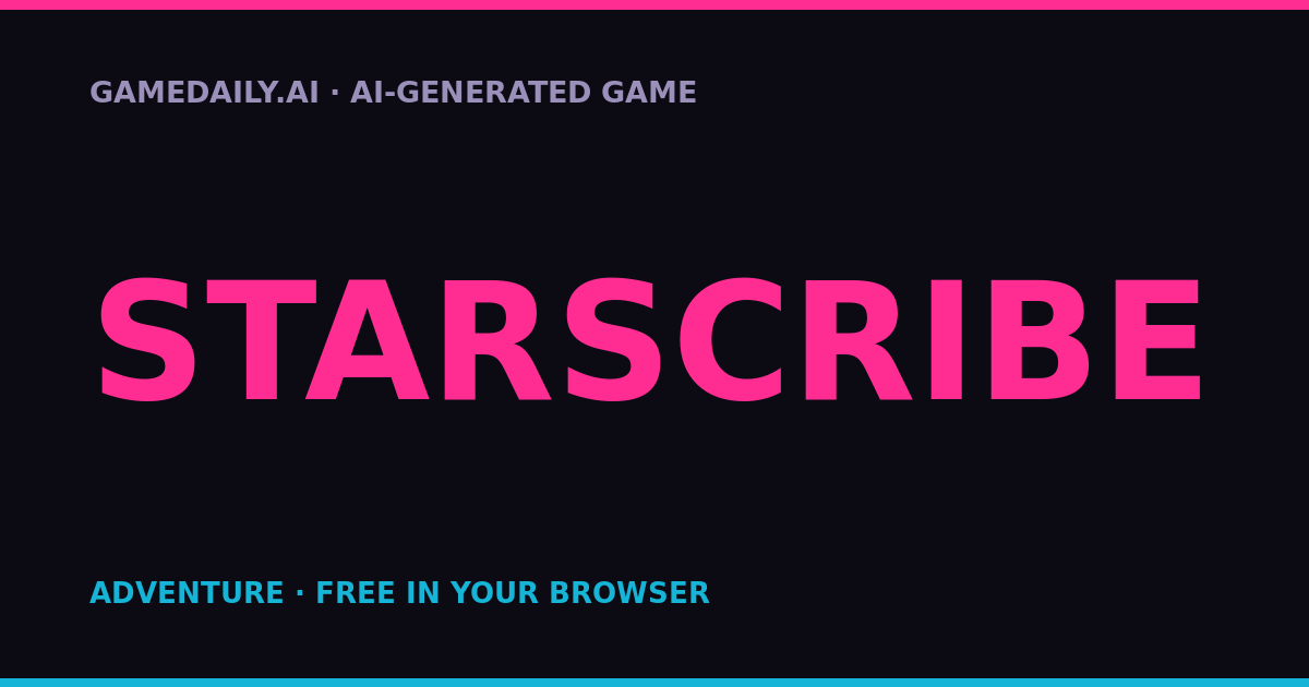 Starscribe — AI game thumbnail