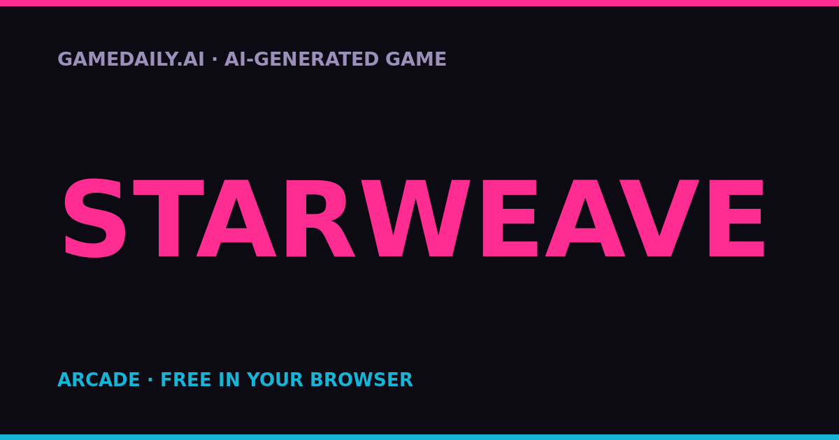 Starweave — AI game thumbnail