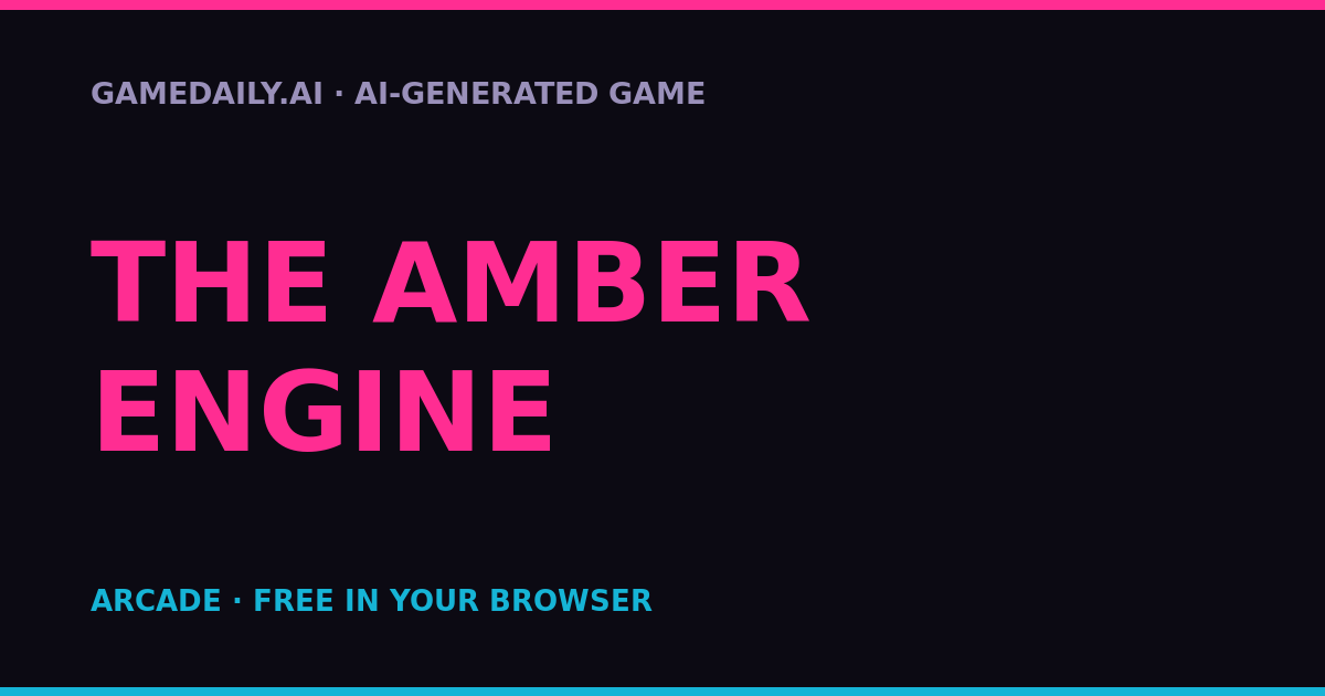 The Amber Engine — AI game thumbnail