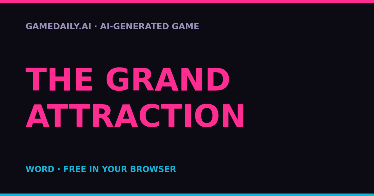 The Grand Attraction — AI game thumbnail