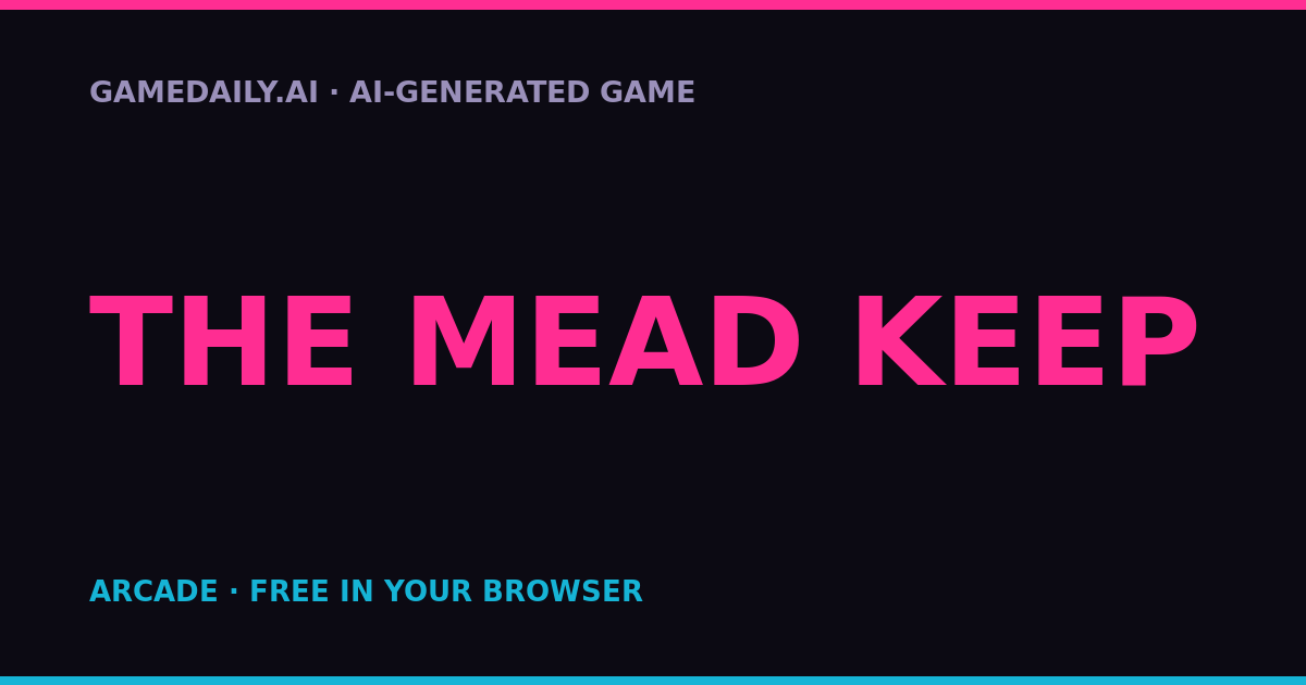 The Mead Keep — AI game thumbnail