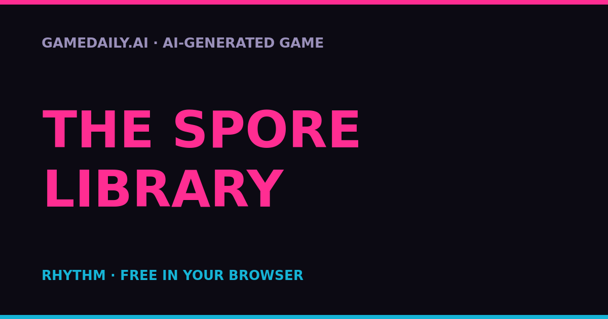 The Spore Library — AI game thumbnail