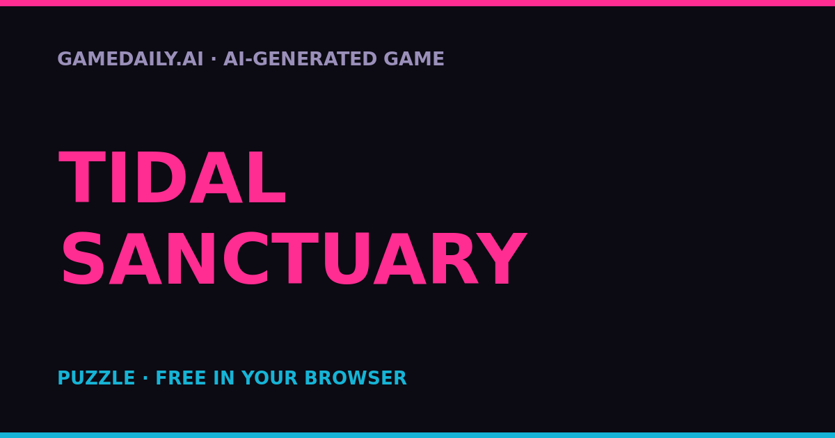 Tidal Sanctuary — AI game thumbnail