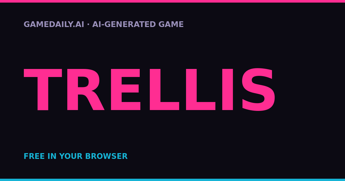 Trellis — AI game thumbnail