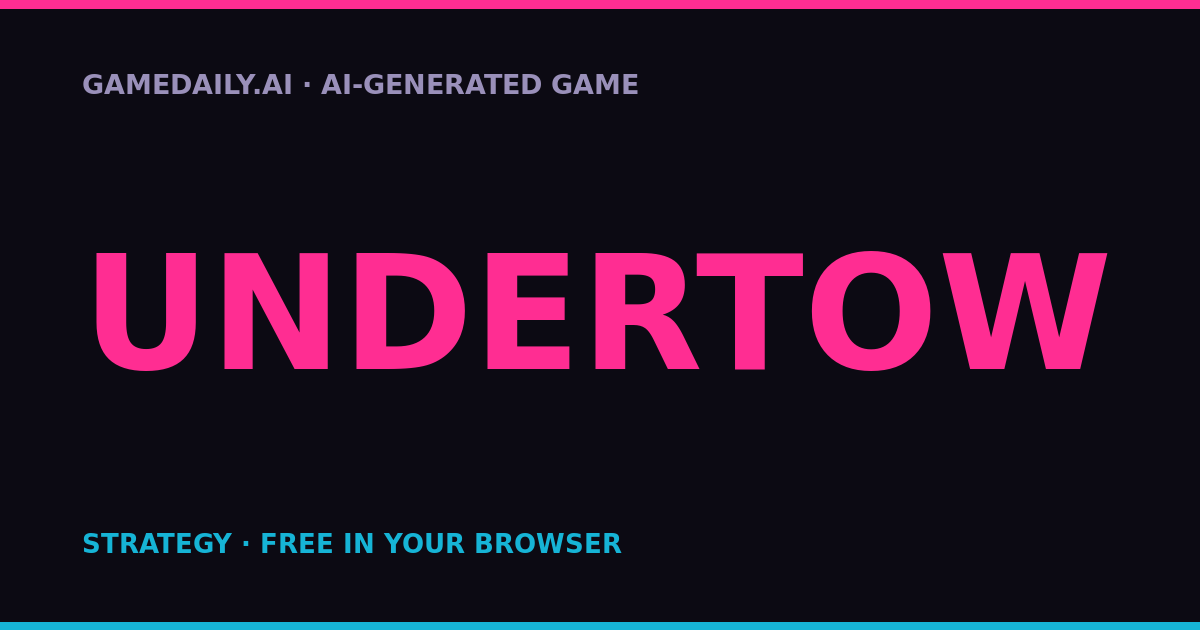 Undertow — AI game thumbnail