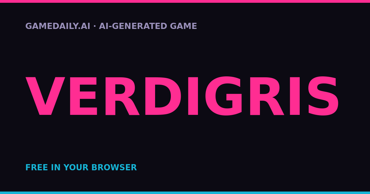 Verdigris — AI game thumbnail