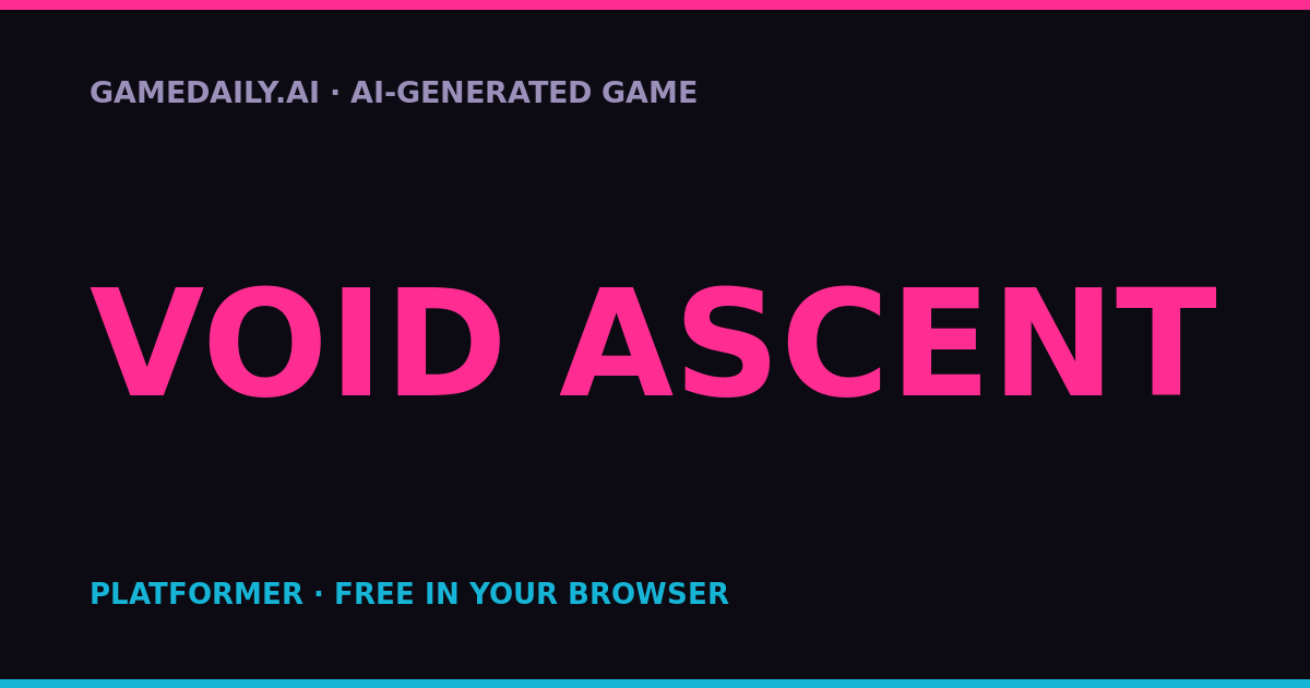 Void Ascent — AI game thumbnail