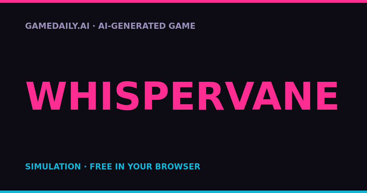 Whispervane — AI game thumbnail